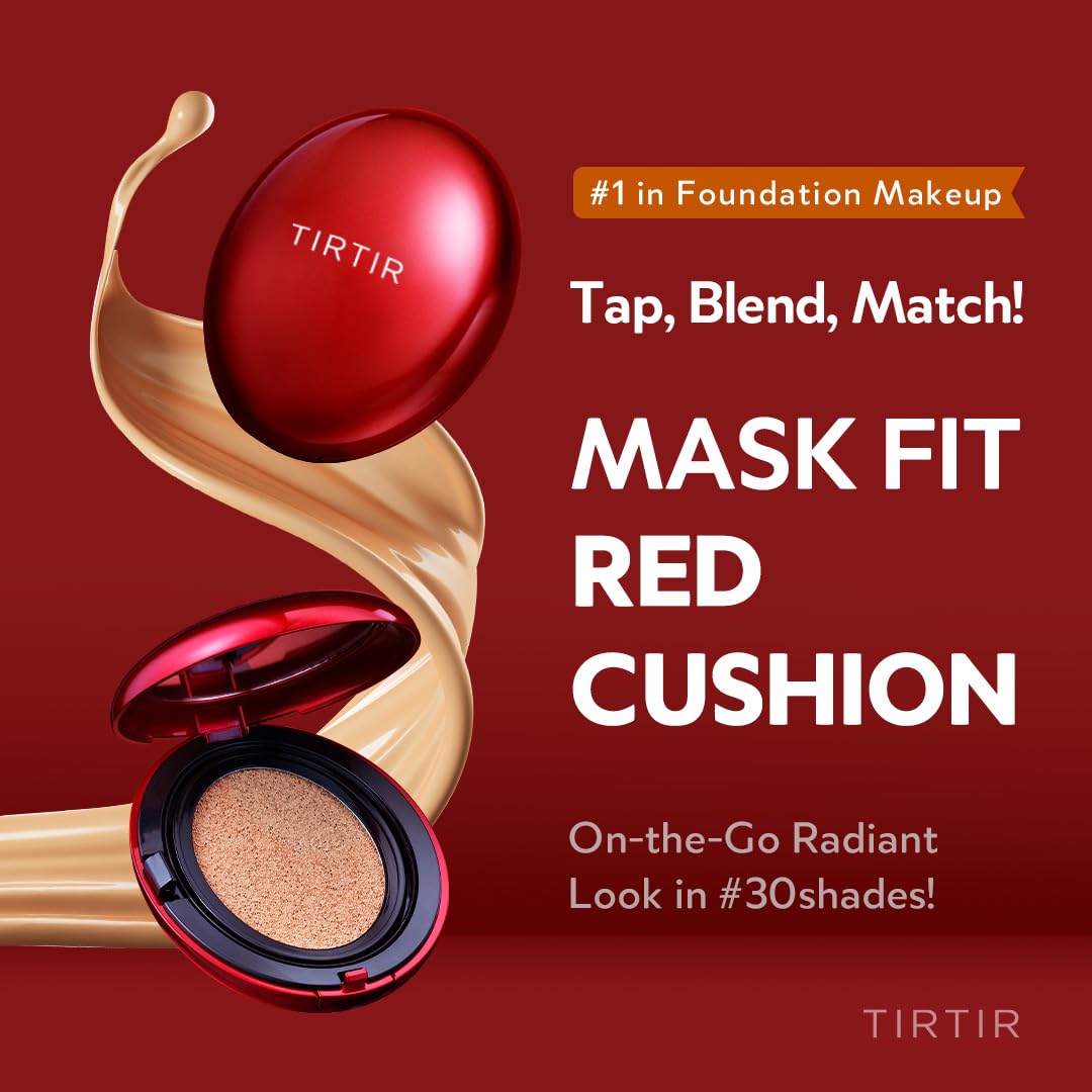 TIRTIR Mask Fit: Long-Lasting Korean Cushion Foundation with Semi-Matte Finish