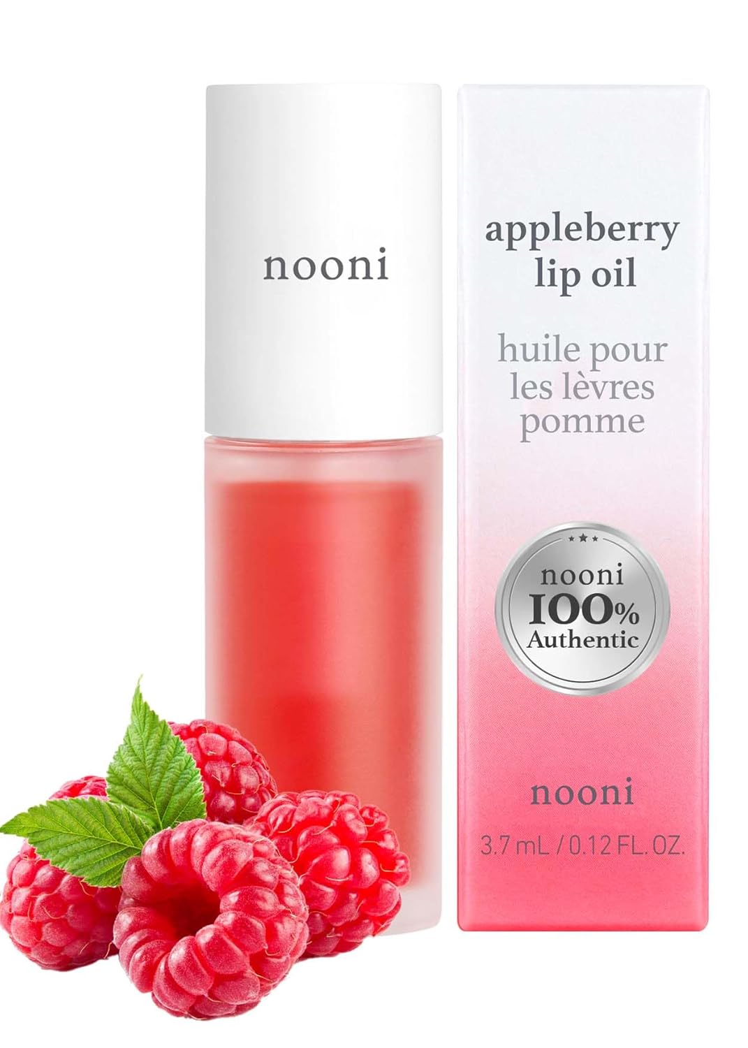 NOONI Appleberry Lip Oil: Moisturizing, Vegan, Long-Lasting Tint!!